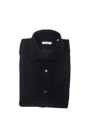 Sleek Medium Slim Collar Cotton Shirt